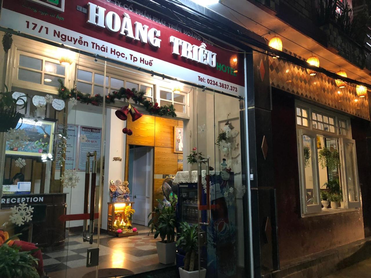Hoang Trieu Hotel Hue Exteriör bild